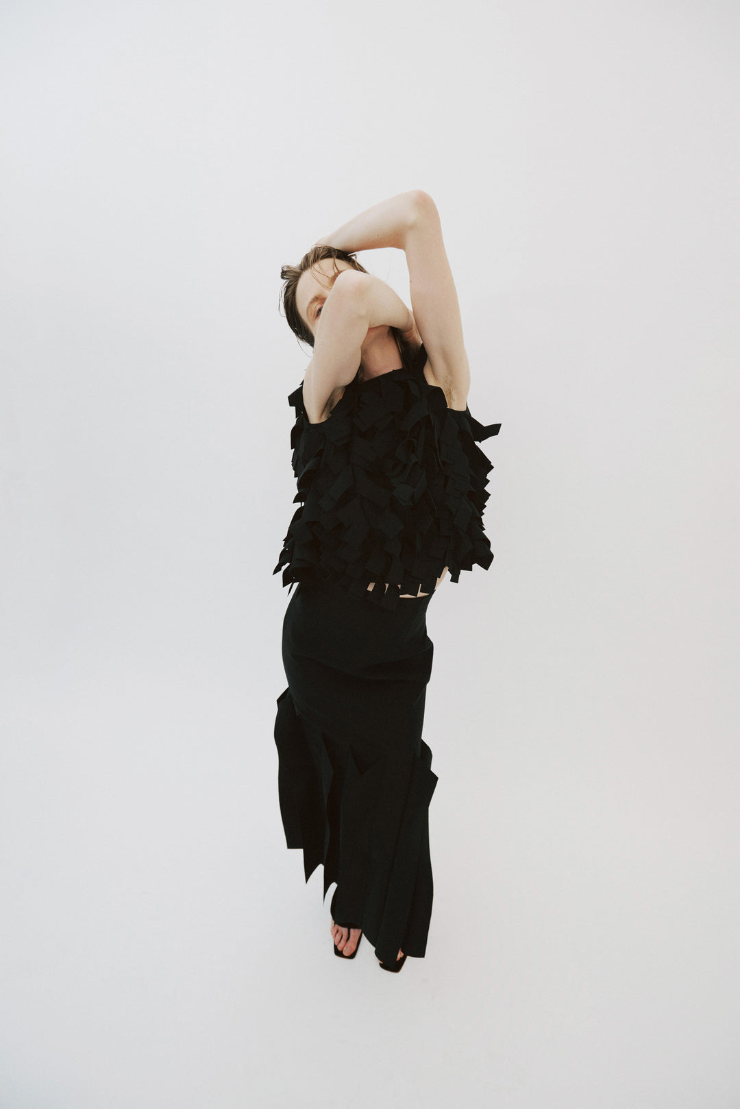 Multi Rectangle Floating Top Black