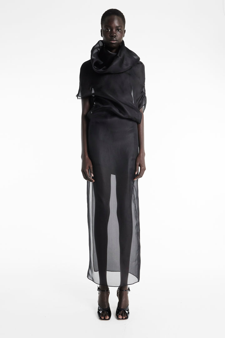 Organza Dress Black