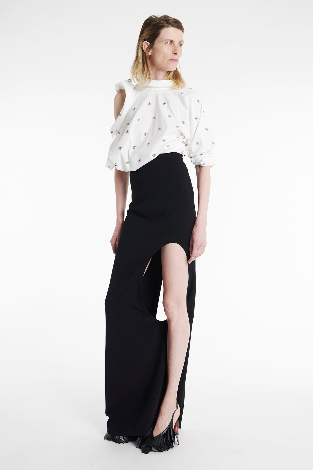 新品☆argue☆THE CURTAIN PENCIL SKIRT 新品☆argue☆THE CURTAIN PENCIL SKIRT