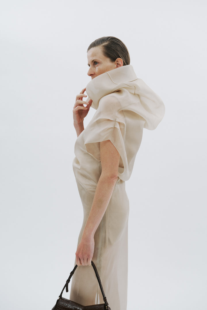 Organza Dress Champagne