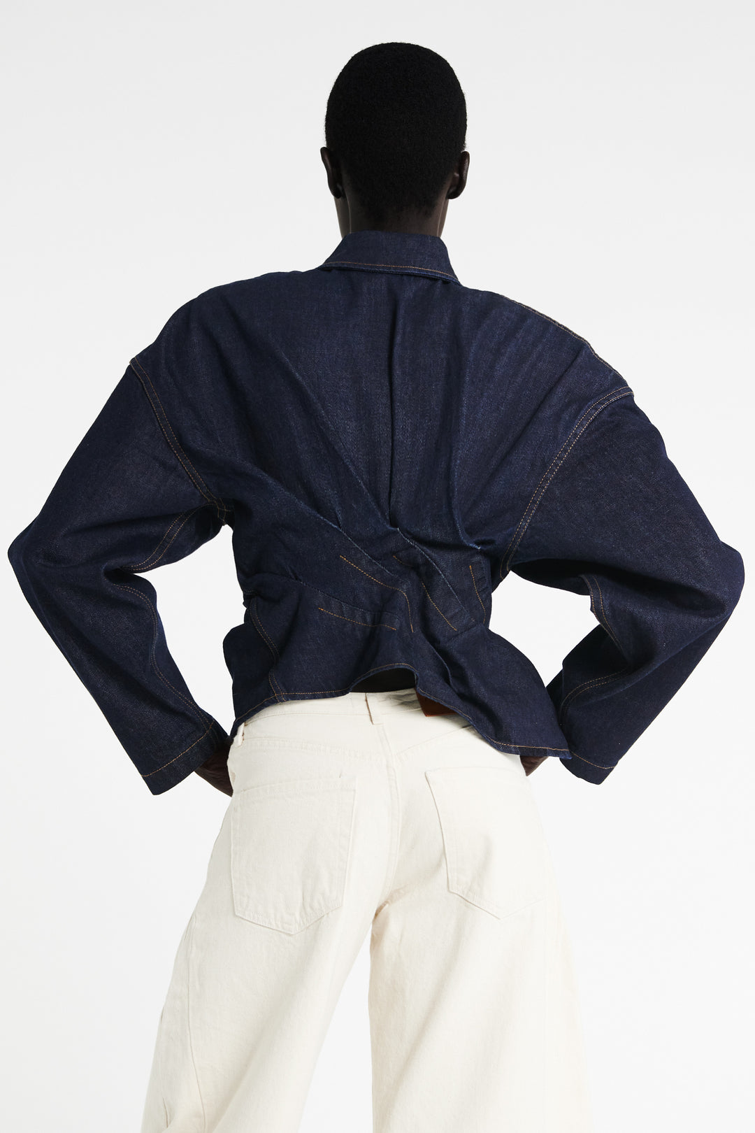 Rinse Wash Denim Shirt Indigo