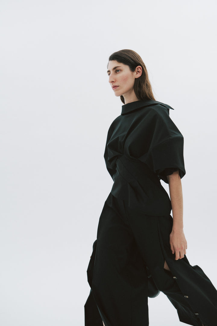 New Twisted Shirt Black