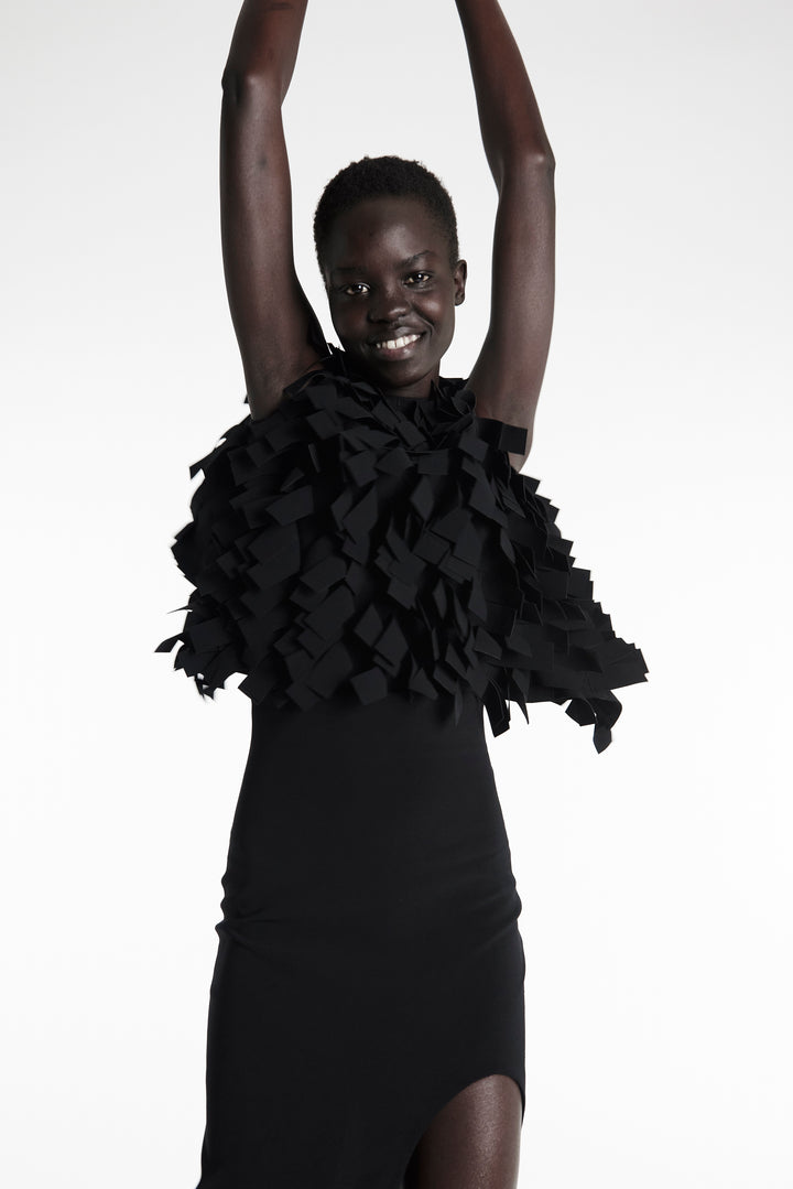 Multi Rectangle Floating Top Black