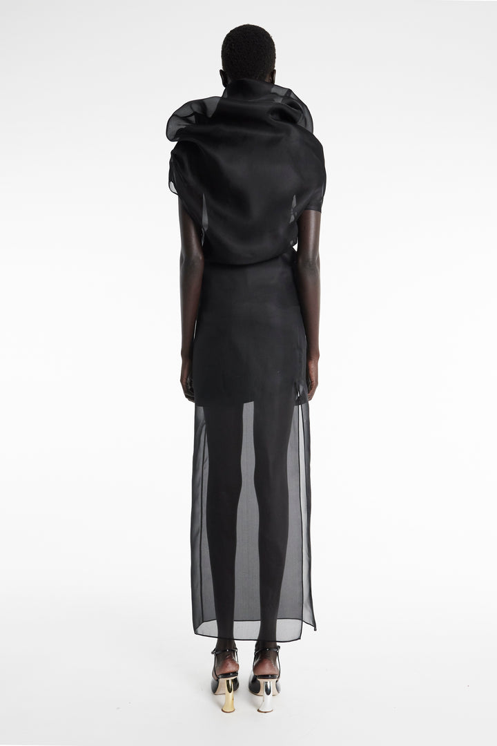 Organza Dress Black