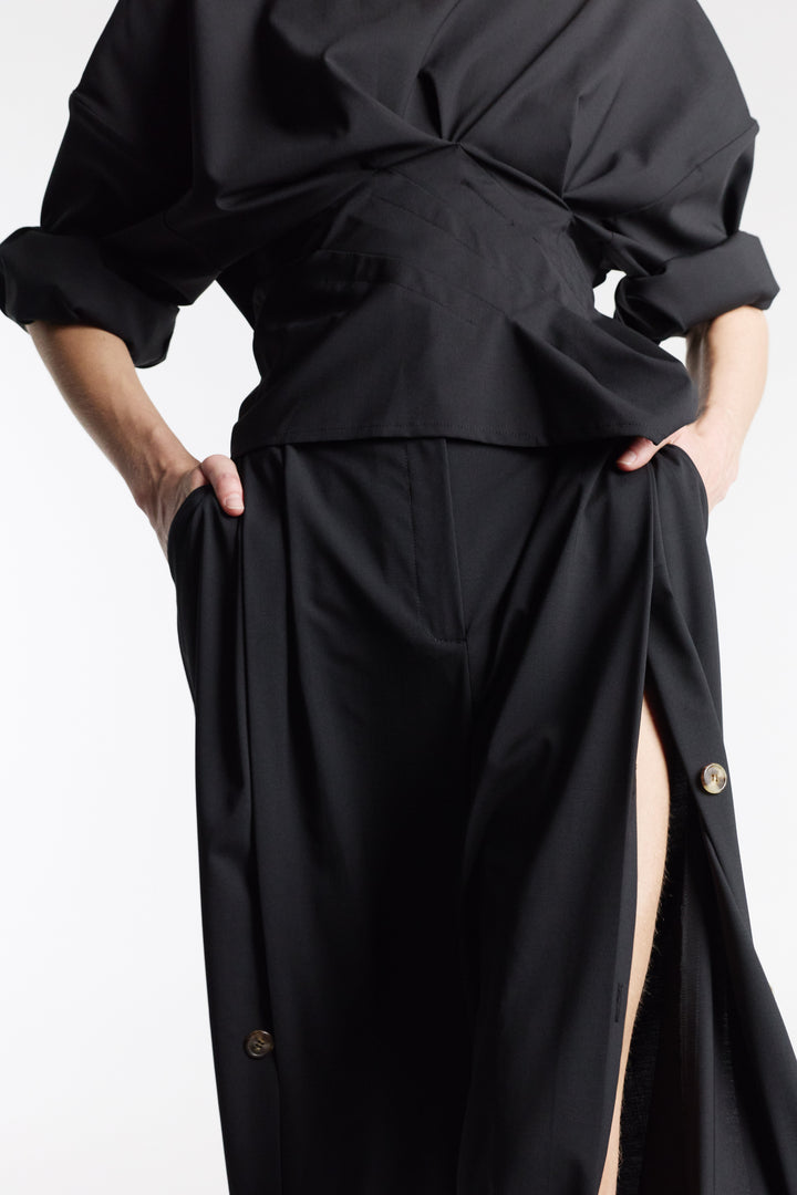 New Twisted Shirt Black