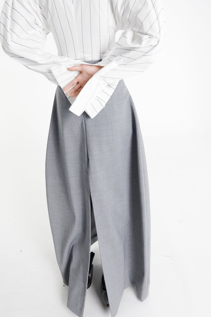 Pant Skirt Grey Melange