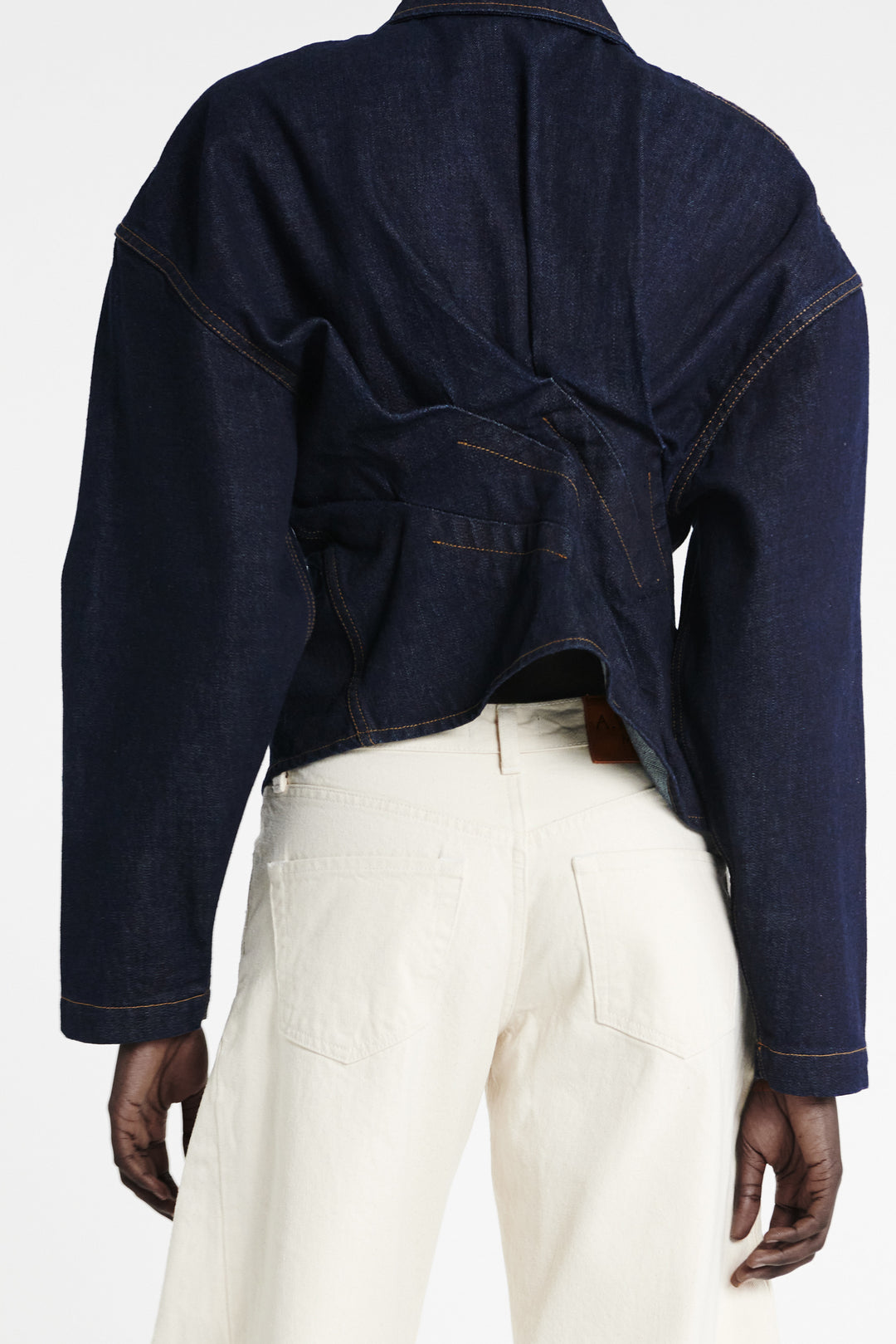Rinse Wash Denim Shirt Indigo