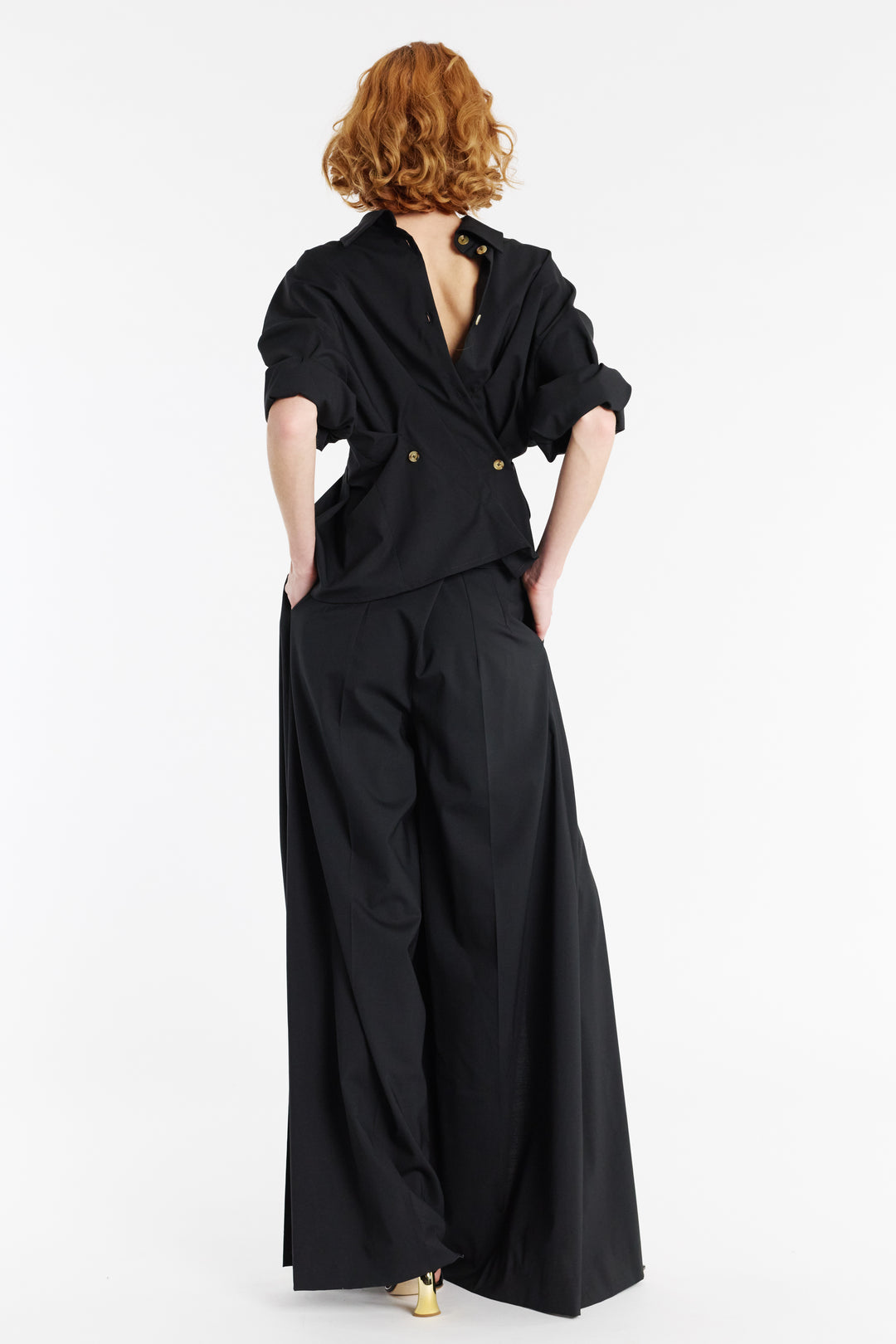 New Twisted Shirt Black