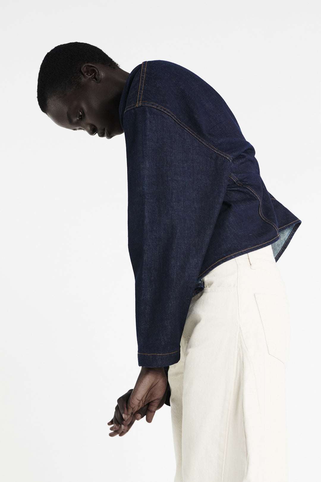 Rinse Wash Denim Shirt Indigo