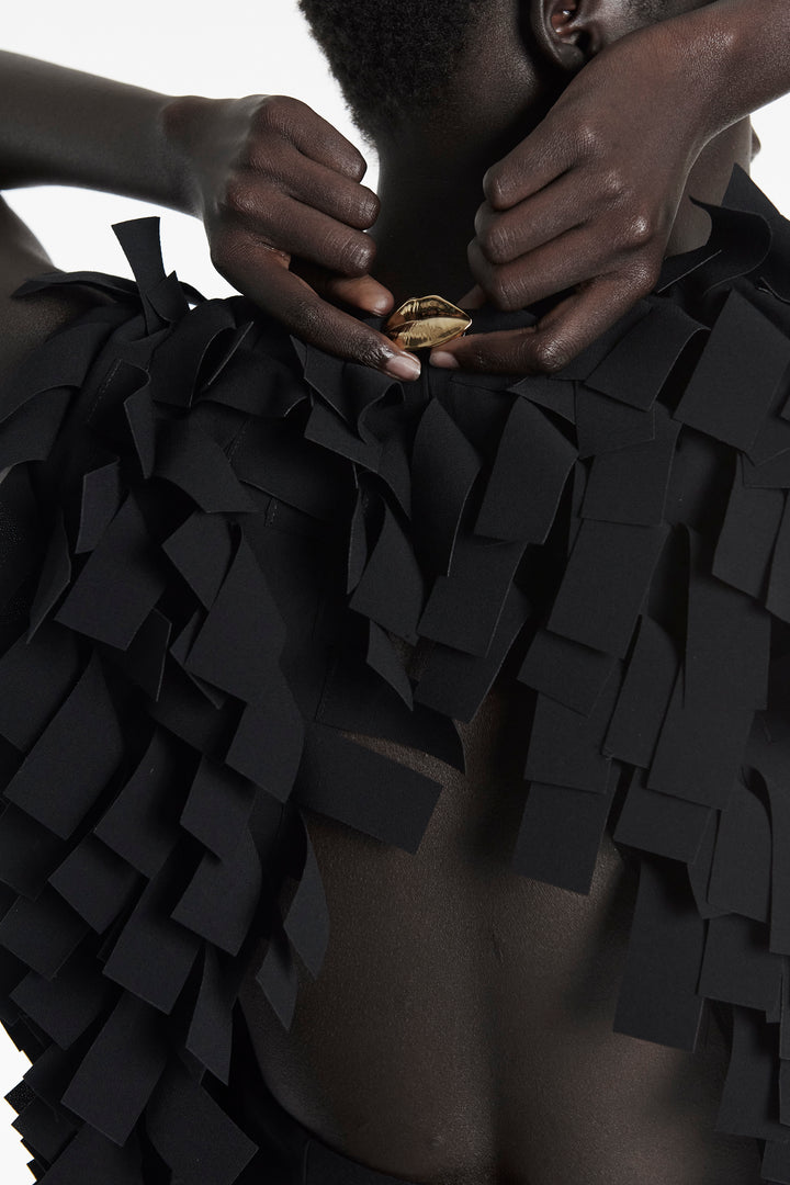 Multi Rectangle Floating Top Black