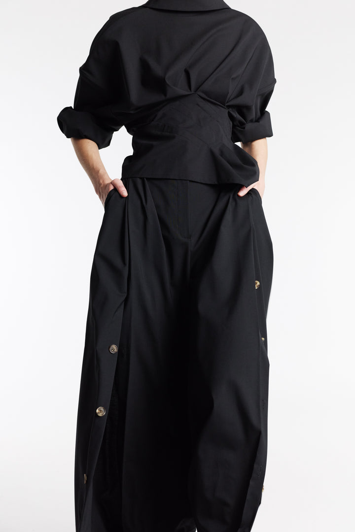 New Twisted Shirt Black