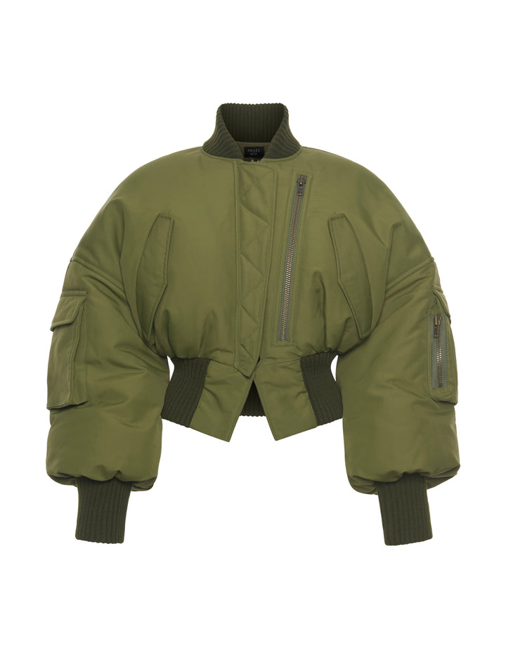 Ma1 Bomber Jacket Khaki Green