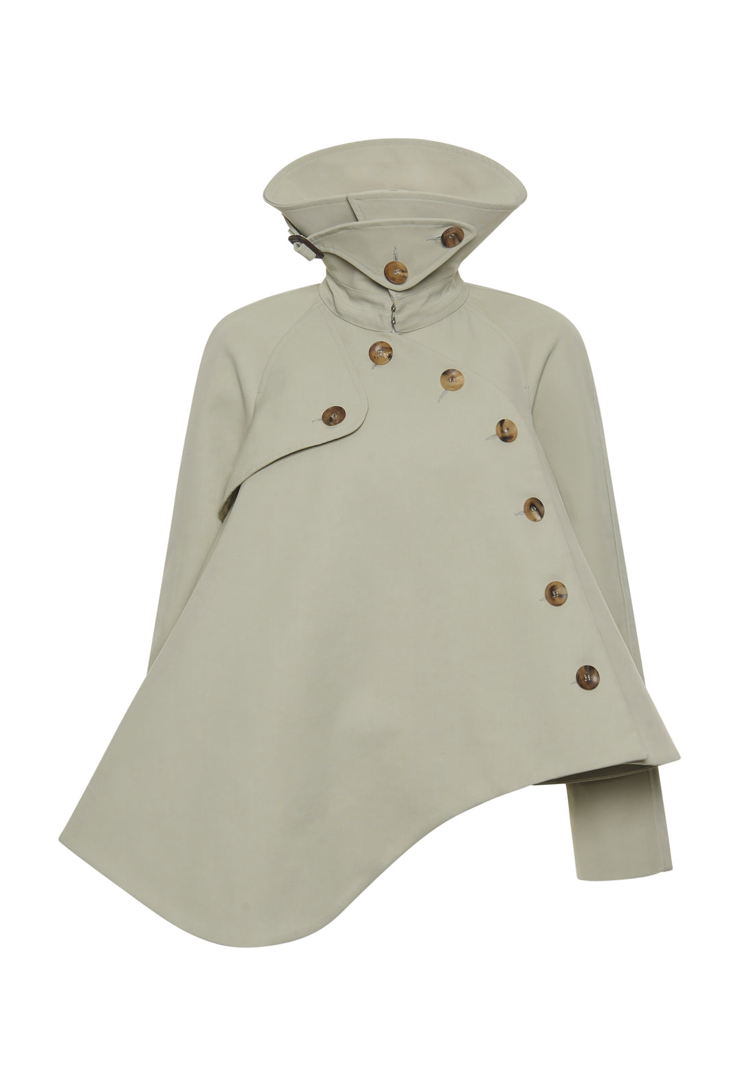 Gaberdine Trench Jacket Light Khaki