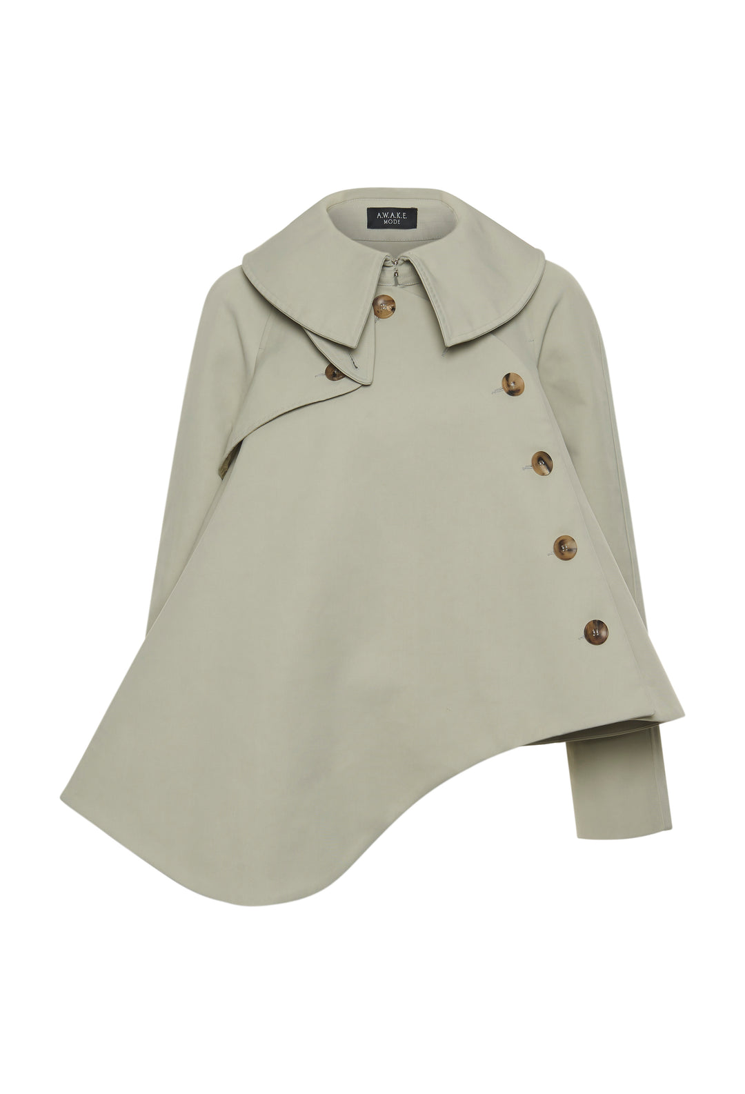 Gaberdine Trench Jacket Light Khaki