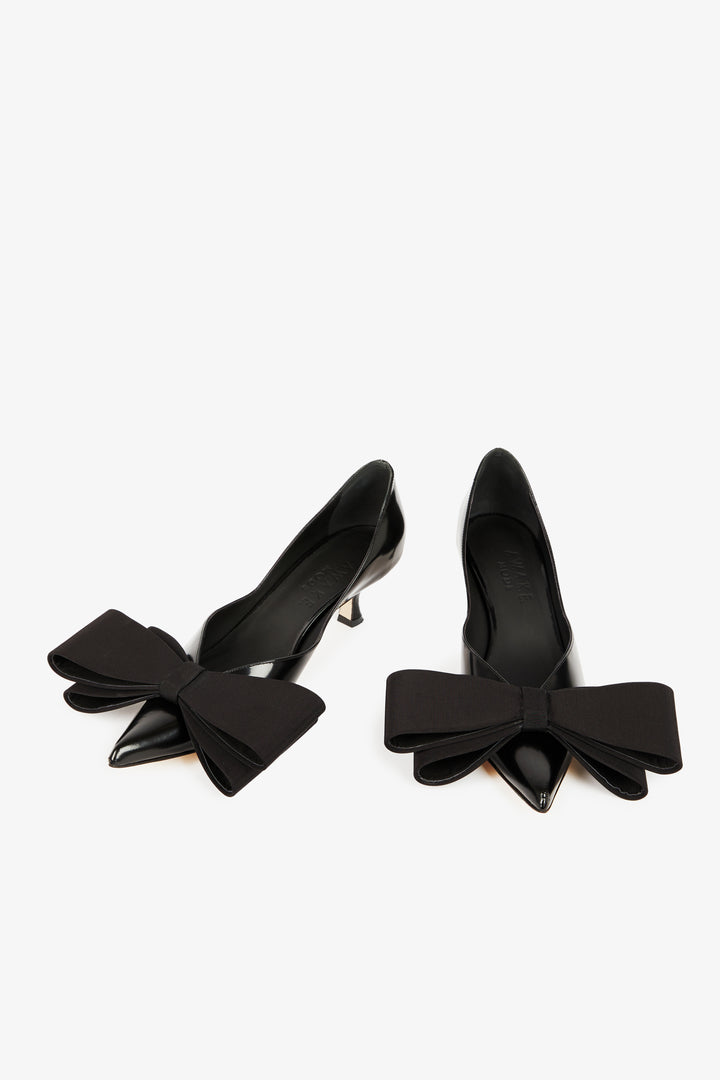 Lea Shoe With Bow Black