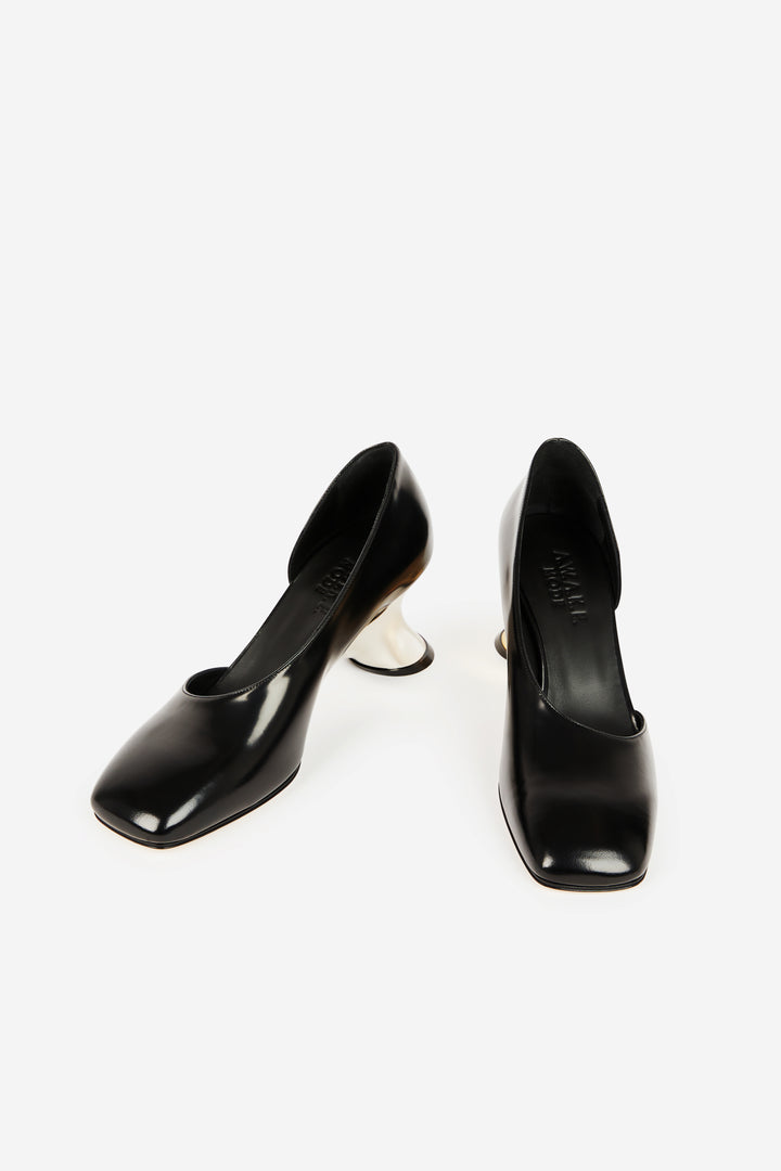 Arna Shoe Black Silver Gold