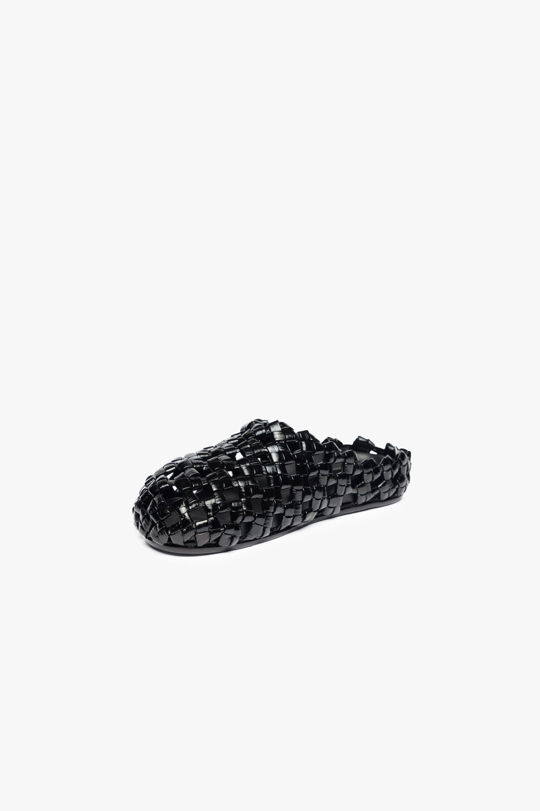 Weaved Clogs Black