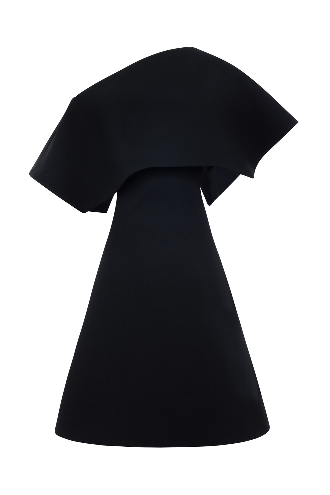 Big Collar Dress Black