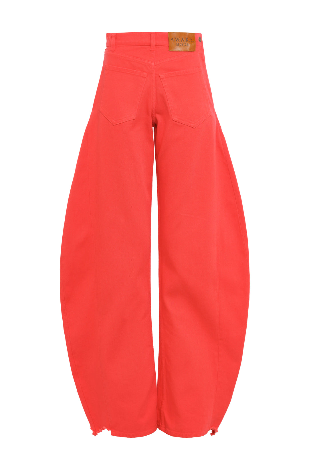 Mirror Jeans With Side Inserts Red