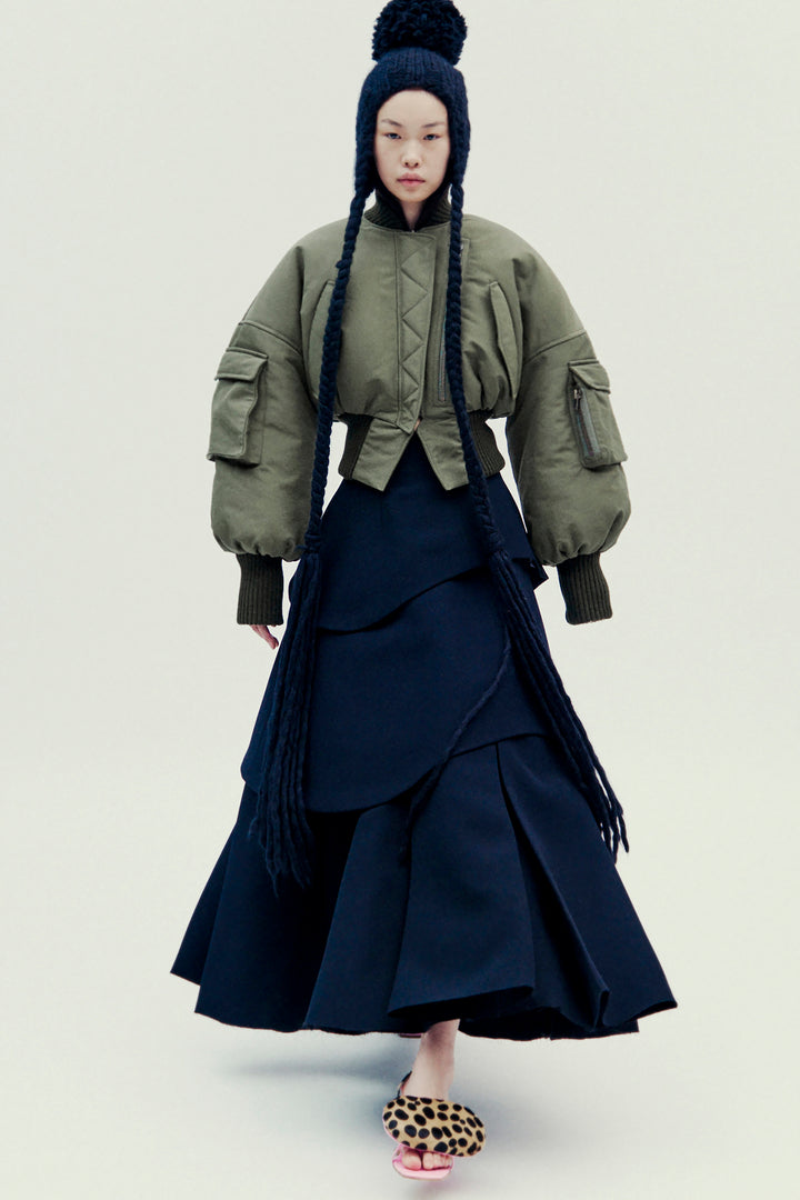 Ma1 Bomber Jacket Khaki Green