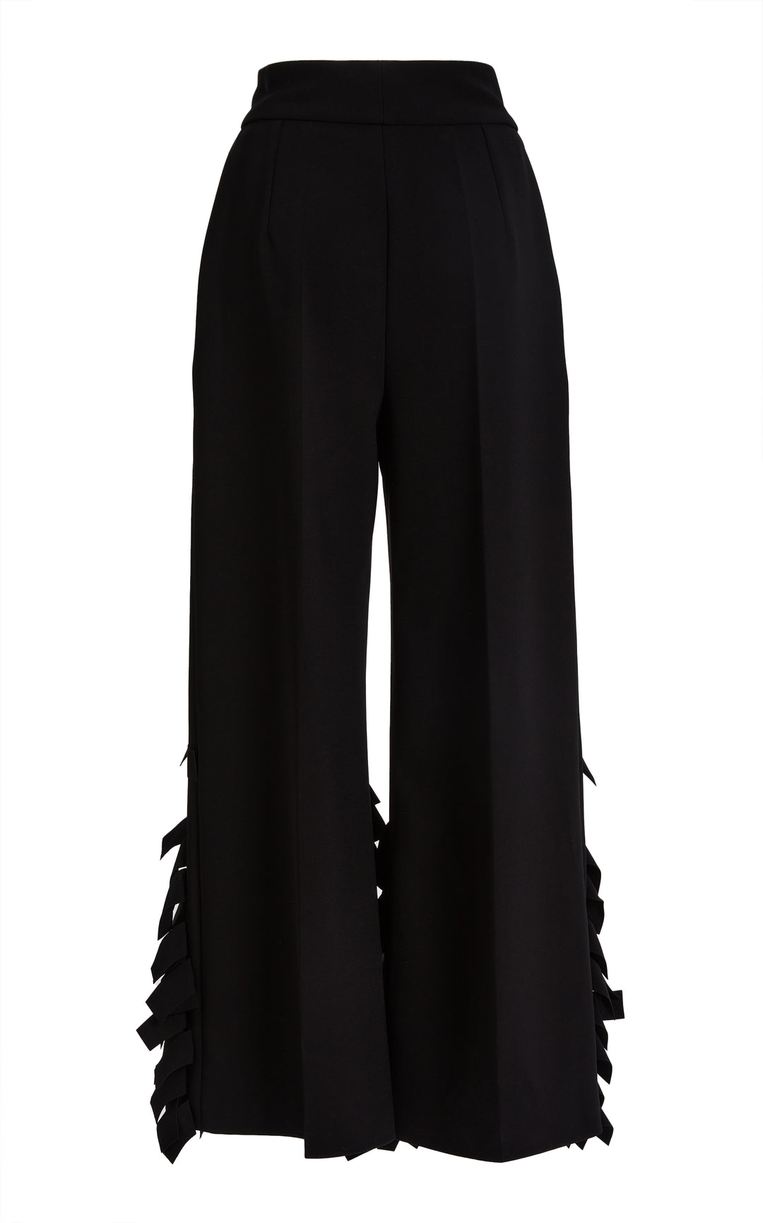 Culottes With Rectangle Detail Black
