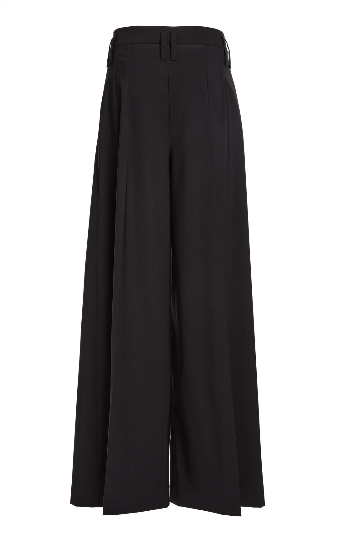 Full Split Wide Leg Trousers Black