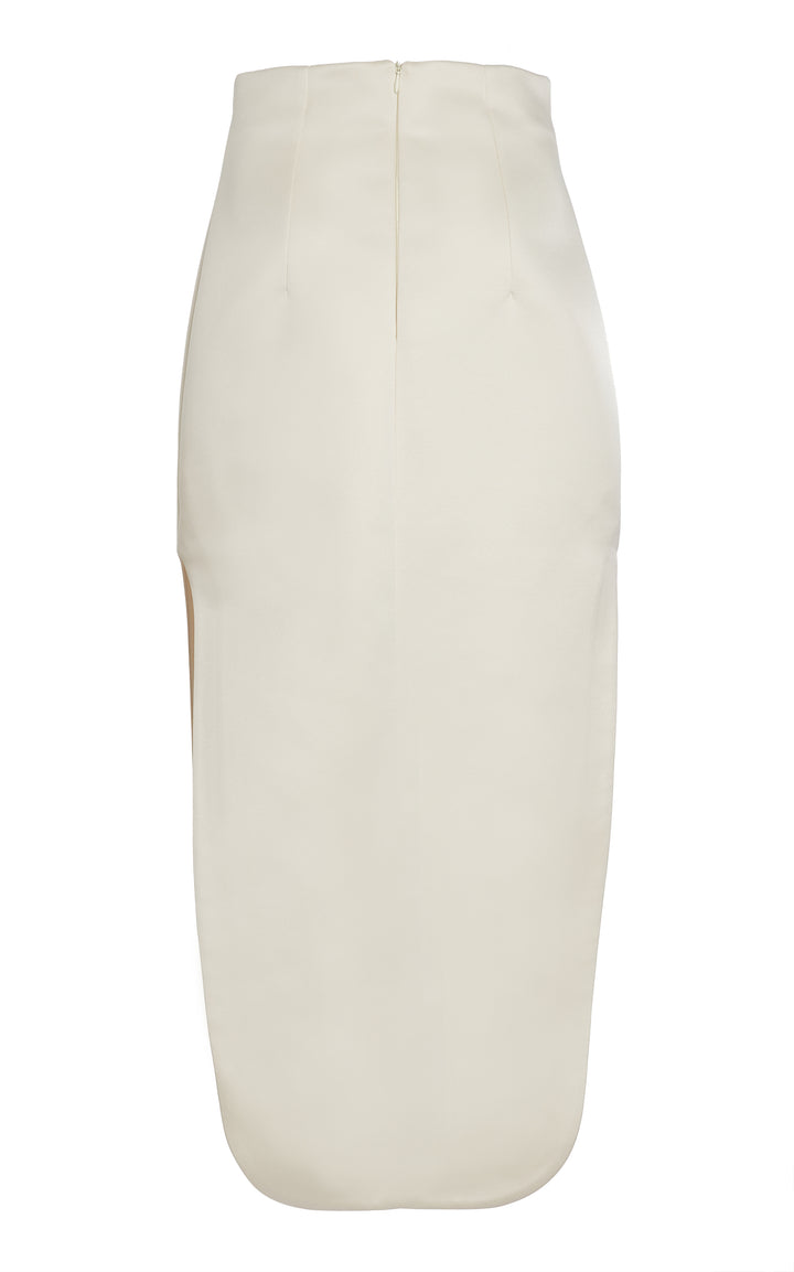 Slit Skirt Ivory
