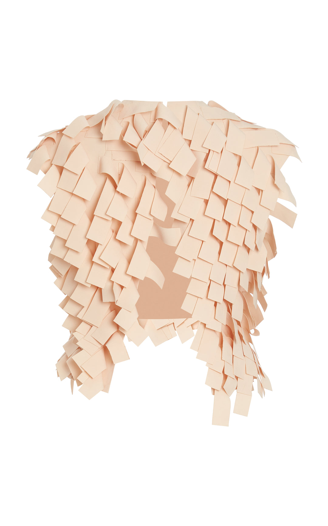 Top With Rectangle Detail Nude