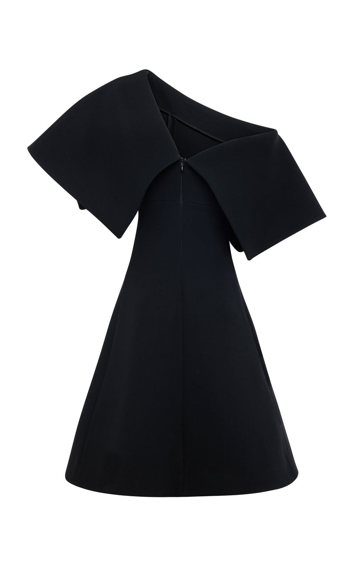 Big Collar Dress Black