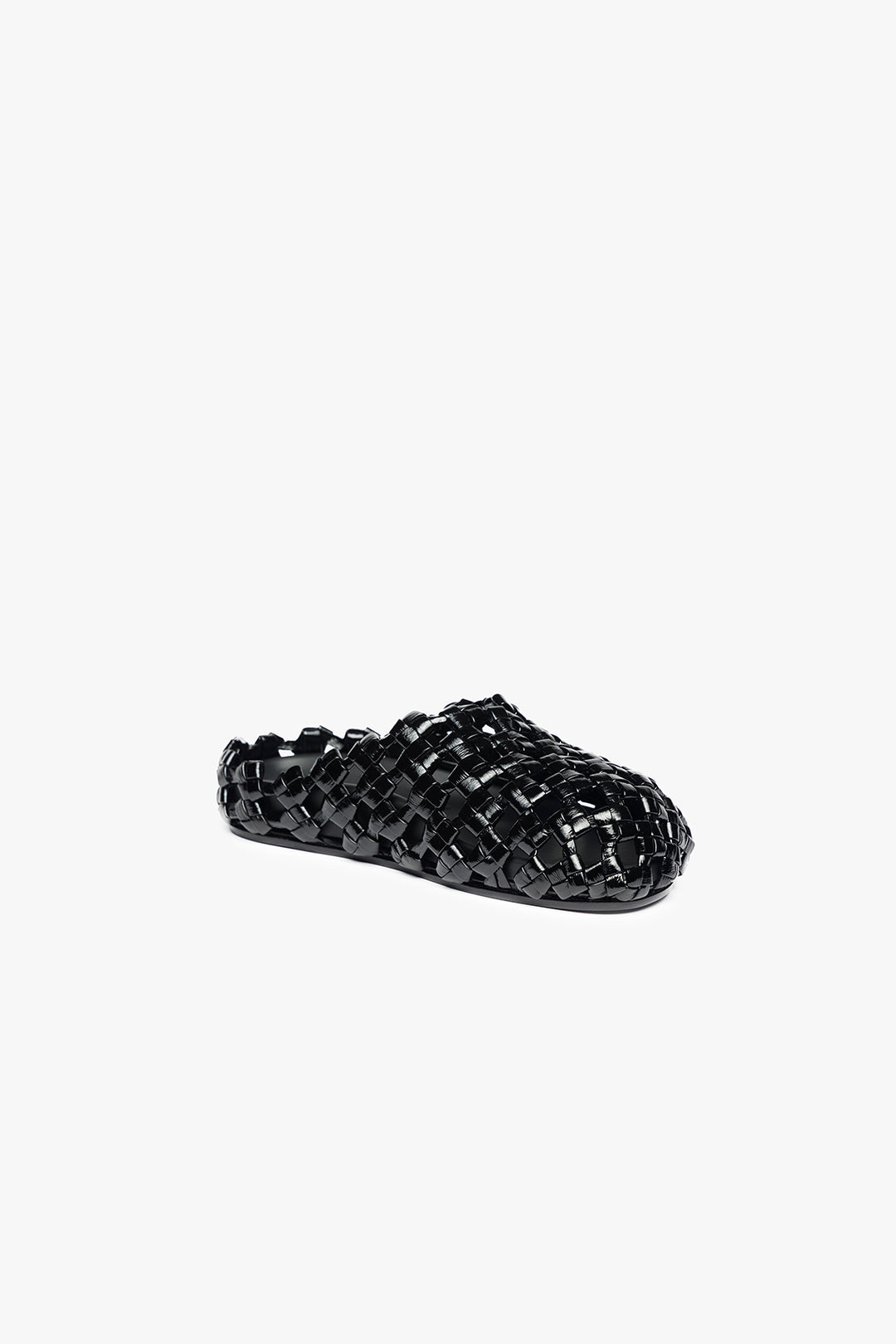 Weaved Clogs Black
