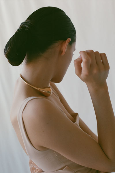 Hari Necklace Gold Plated