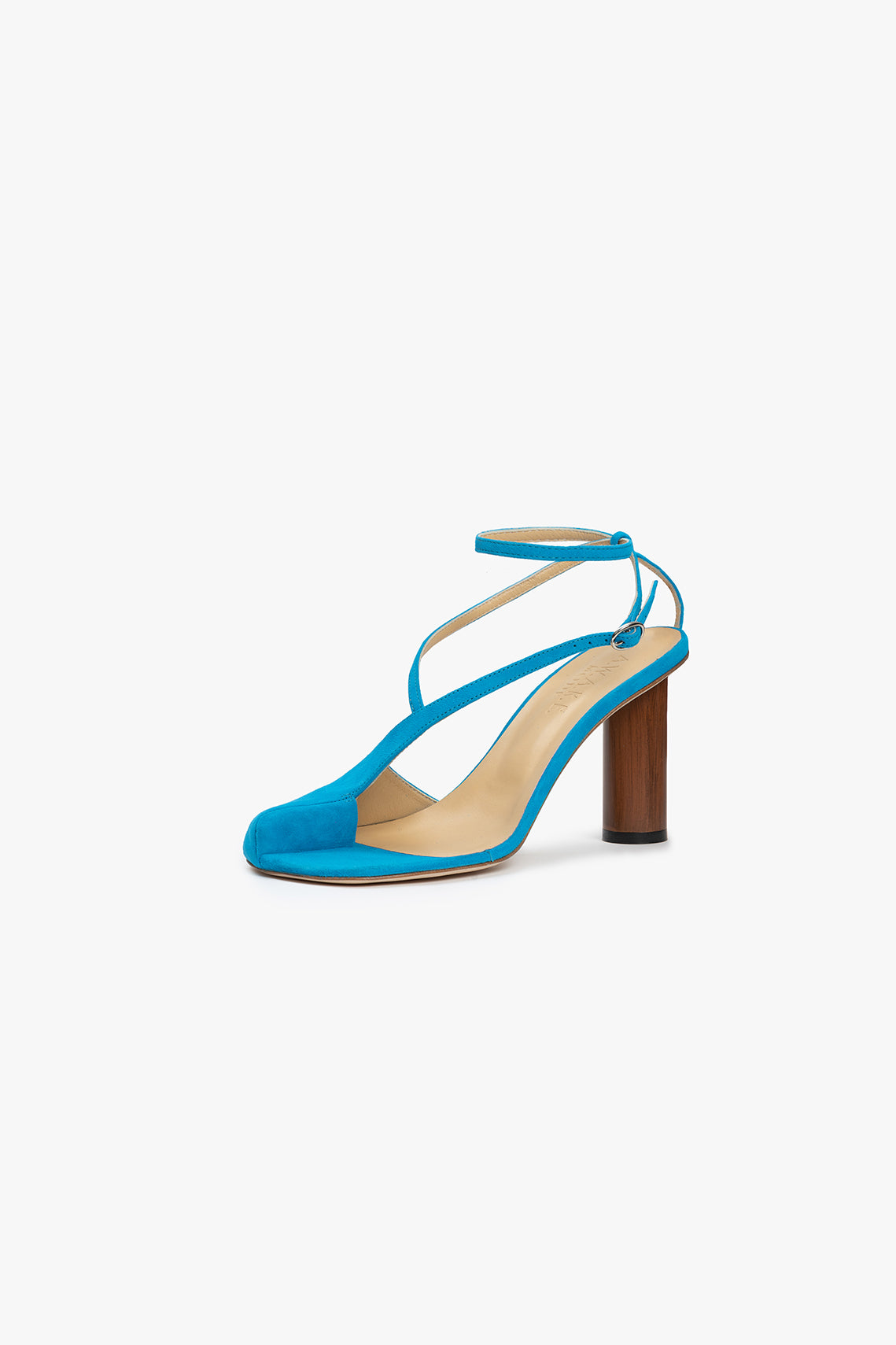 Christine Shoes Turquoise | Luxury Womenswear | A.W.A.K.E. MODE