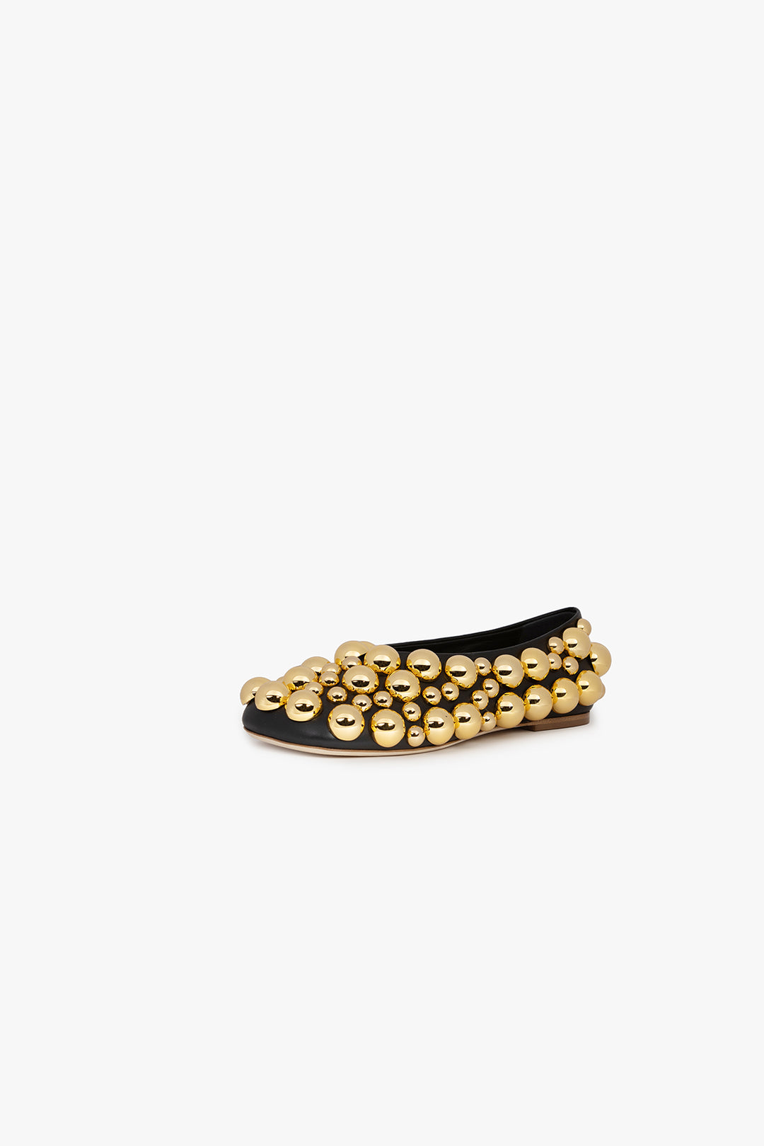Dora Evening Embellished Flat Black Silver Gold