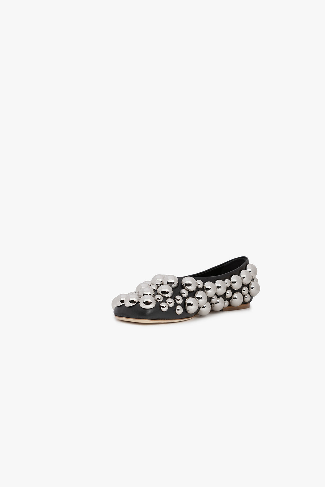 Dora Evening Embellished Flat Black Silver Gold